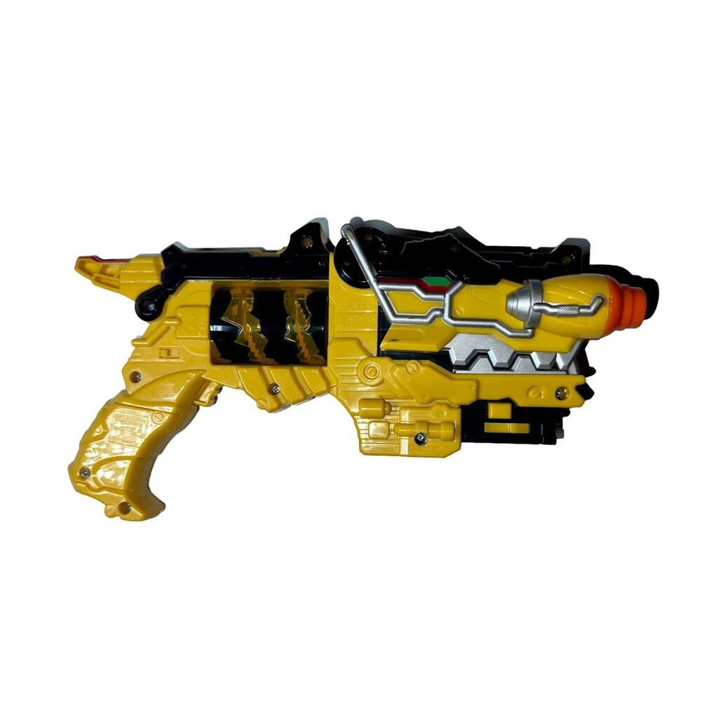Power Rangers Dino Super Charge Deluxe Morpher Yellow Blaster Toy Bandai 2014